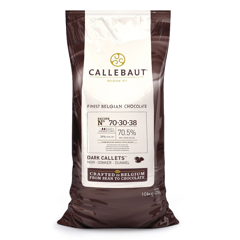 Callebaut Extra Bitter Chocolate Callets - 10kg